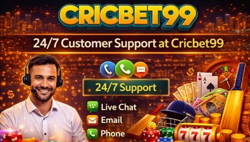 24_7 Customer Support at Cricbet99