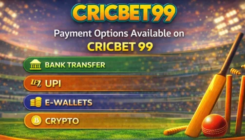 Payment Options Available on Cricbet99